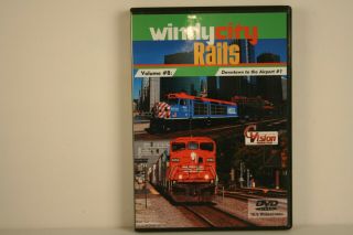 Dvd Windy City Rails Volume 8 Downtown To The Airport 1 Cvision