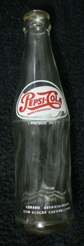 Vintage Pepsi - Cola Bottle From Portugal