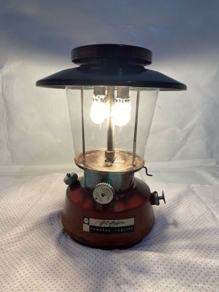 Vintage Coleman Jc Higgins / Sears Model 710 Gas Campers Lantern Double Mantle.