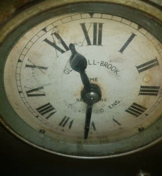 Gledhill Brook Time Recorder Clocking In Machine For Repair