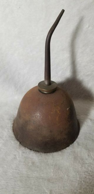 Vintage Gem Mfg.  Co.  Pittsburgh Oil Can Oiler 7 " Tall Thumb Pump