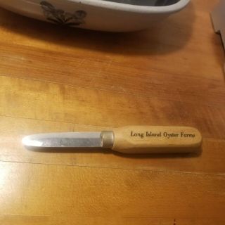 Vintage Long Island Oyster Farm Knife Oyster Shucker