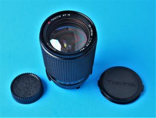 Vintage Tokina AT - X Lens 28 - 135mm 1:4 – 4.  6 with Case 3