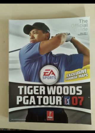 Tiger Woods 2007 Strategy Guide For Xbox 360 & Ps3
