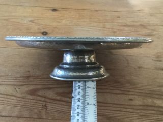 Antique Art Nouveau Tudric Liberty And Co English Pretty Pewter Cake Stand