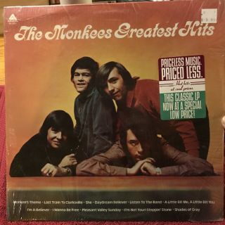 Vintage The Monkees “greatest Hits” 1972 Vinyl