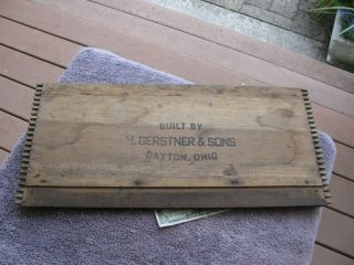 Vintage Gerstner Usa Tool Box Bottom Section 20 1/8 By 9 3/16