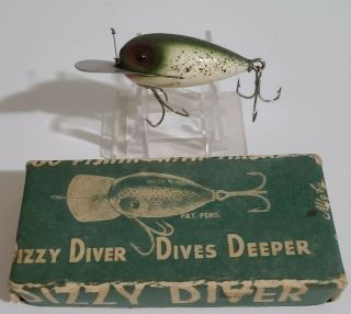 Vintage Dizzy Diver Lure By Fishathon Mfg.  Rare &