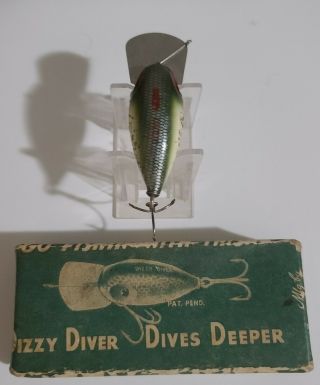 Vintage Dizzy Diver Lure by Fishathon MFG.  Rare & 3