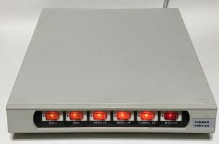 Vintage Power Tap Computer Voltage Surge Suppresor Hi - Tech Style E89769/ss - N - 4m