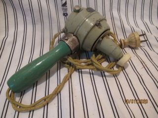 Vintage Airline Montgomery Ward Electric Vibrator Massager From Barber Shop