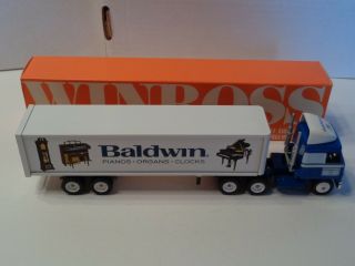 Winross Models 1/64 Truck & Trailer Baldwin Pianos Organs Clocks