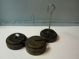 VINTAGE AUTO - KNITTER LEGARE SOCK KNITTING MACHINE PART WEIGHTS 2 2