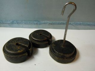 VINTAGE AUTO - KNITTER LEGARE SOCK KNITTING MACHINE PART WEIGHTS 1 2