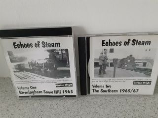 Echoes Of Steam Volumes 1 & 2 Birmingham Snow Hill 1965 Cd
