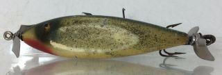 Injured Minnow Creek Chub Fishing Lure - 3 1/2” - Glass Eyed