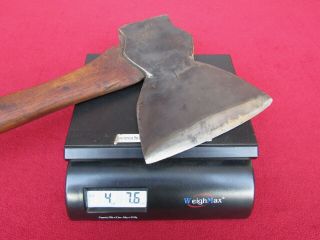 RARE Antique/Vintage D.  R.  Barton Rochester,  Broad Hewing Axe Head,  US Army 2