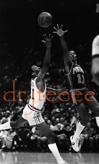 1983 Isiah Thomas Detroit Pistons - 35mm Basketball Negative
