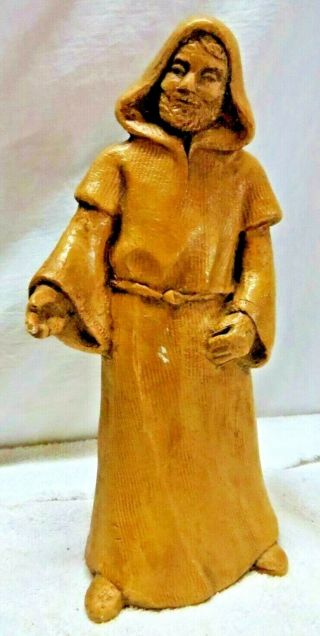 Vtg 1974 Abbey Press Joseph Nativity Figure Figurine 9.  5 " Tall