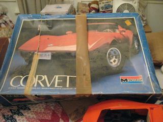 Monogram 1978 Corvette 1/8 Scale Never Built