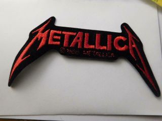Metallica Rock Band Vintage Hat Vest Patch Music Concert Souvenir Badge Hipster