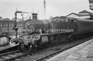 35mm Railway Negative: Prairie 5168 At Cardiff General  26/697a