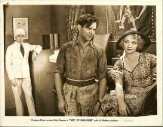 Betty Compson Is West Of Singapore Orig Vintage Precode Film Still