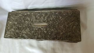 Vintage Godinger Silver Plated Velvet Lined Jewelry Box with Mirror,  Jewelry. 3