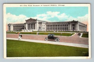 Chicago Il,  The Field Museum Of Natural History,  Vintage Illinois Postcard