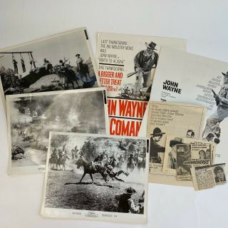 Vintage Movie Photos Stills Trade Ad The Comancheros 1961 John Wayne