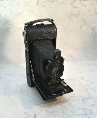 Ansco No.  3 Vintage Vest Pocket Folding Antique Camera Circa 1920 