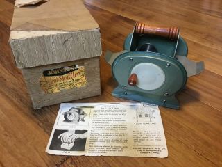 Vintage Nestor Johnson Card Shuffler With Instructions Antique