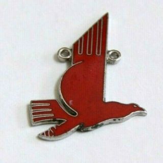 Eastern Airlines Red Eagle For Necklace Wing Badge Pin