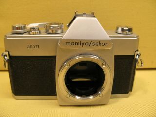 Vintage Mamiya / Sekor 500 Tl 35mm Film Camera