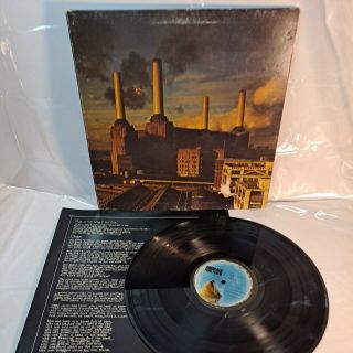 Pink Floyd Animals Vinyl Lp Record W/ Insert Vintage 1977