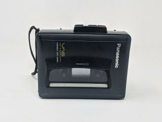 Panasonic Rq - L317 Vintage Portable Cassette Player Recorder Black