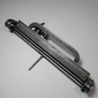 Vintage " All Steel Never Break " Saw Sharpening Vise,  Clipper Tool Co.  Pat 1906