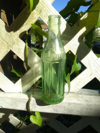 Cheerwine Soda Pop Bottle Antique 6 Fl Oz Embossed Green Danville Va