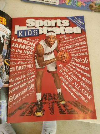 November 2013 Lebron James Sports Illustrated For Kids W/cards Connor Mcdavid Rc