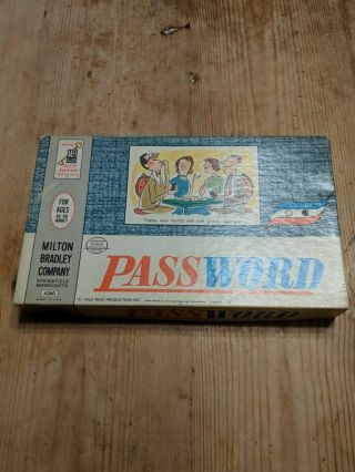Vintage Milton Bradley Password Game Volume 2 1962 4260