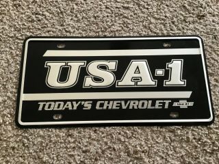 Vintage Chevrolet Usa - 1 Todays Chevrolet,  Dealership Showroom License