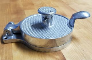 Vintage / Hamburger Press Made From Aluminum With Adjustable Thickness
