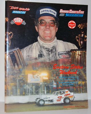 1983 Orange County Speedway Hard Clay Eastern States 200 Program
