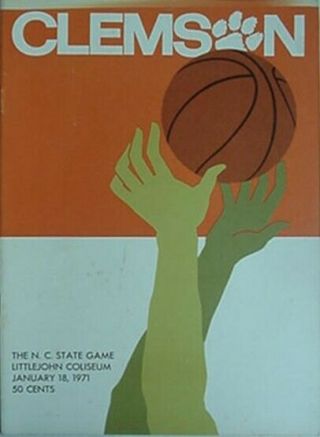 1970 - 71 Clemson Vs Nc State Basketball Program