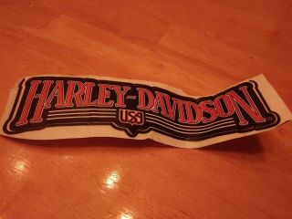 Vtg Harley Davidson Usa Sticker