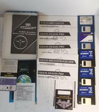 Vintage Wing Commander Academy IBM PC 3.  5 