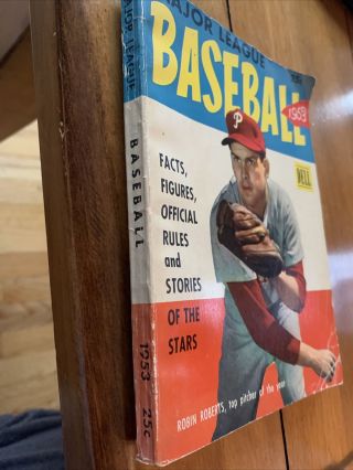 1953 Major League Baseball Facts,  Figures,  Rules And Stories Of The Stars 3