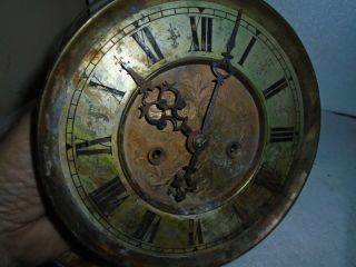 Antique - Gustav Becker - 2 Wt.  Vienna Regulator Clock Movt/parts - Ca.  1890 - E600