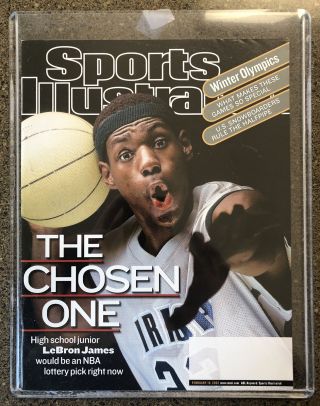 Lebron James Sports Illustrated The Chosen One 2/18/02 No Barcode