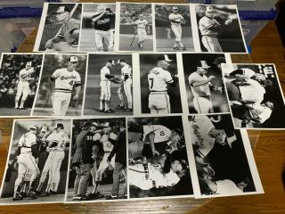 Cal Ripken Sr.  8x10 Press Photos (15) The Sporting News Baltimore Orioles